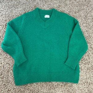 ASOS Green Oversized Knit Sweater Size Small!